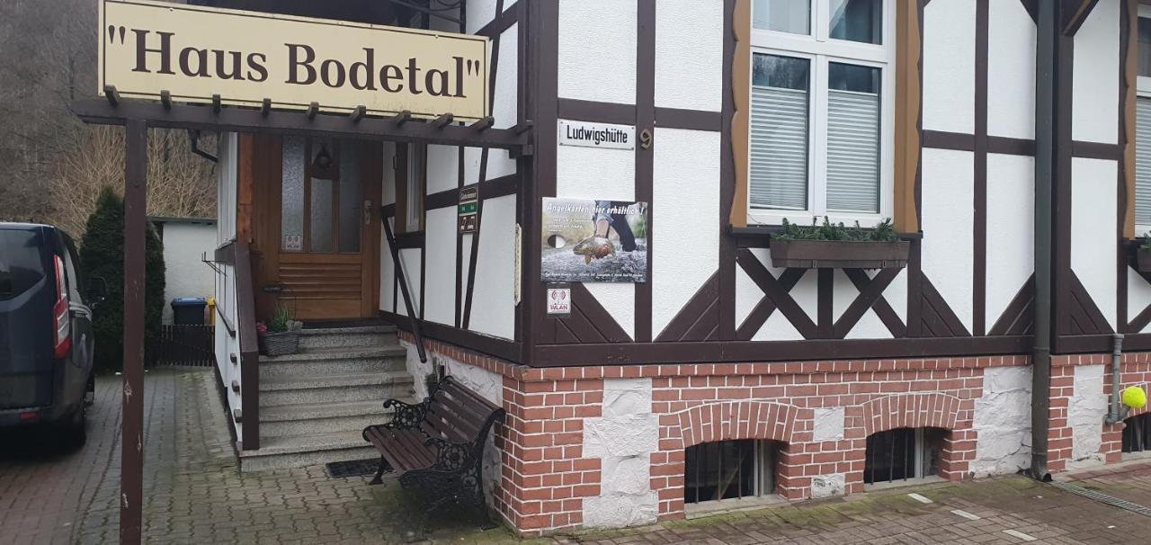 Haus Bodetal Apartment Altenbrak Exterior foto